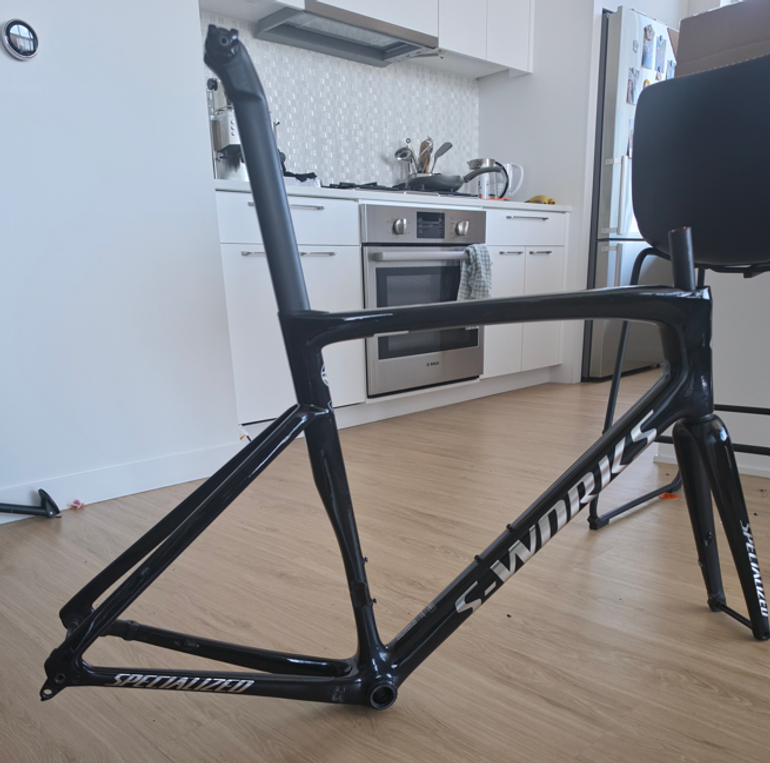 Used Specialized S-Works Tarmac SL7 2023 Frameset 2023 Road & Gravel, Black — image 1 of 5