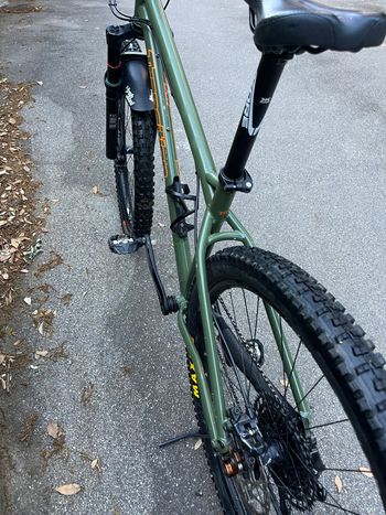 Used Transition TransAM SRAM SX Eagle 2018 Mountainbike, Green — image 8 of 11