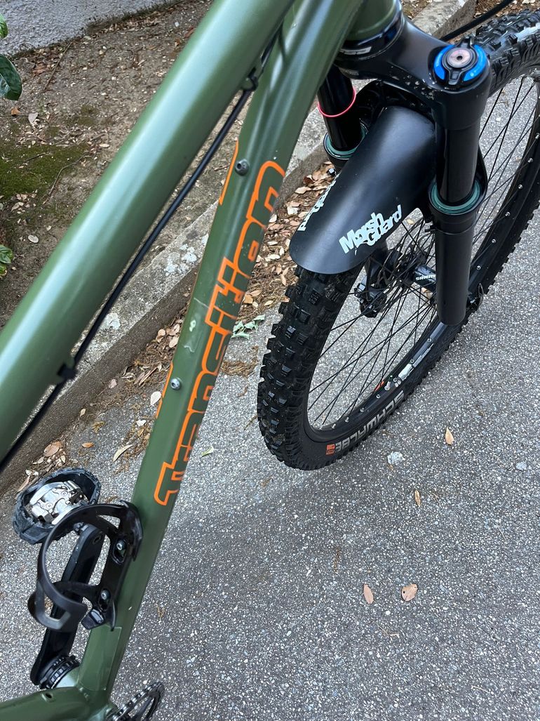 Used Transition TransAM SRAM SX Eagle 2018 Mountainbike, Green — image 10 of 11