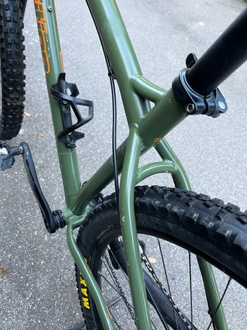 Used Transition TransAM SRAM SX Eagle 2018 Mountainbike, Green — image 7 of 11