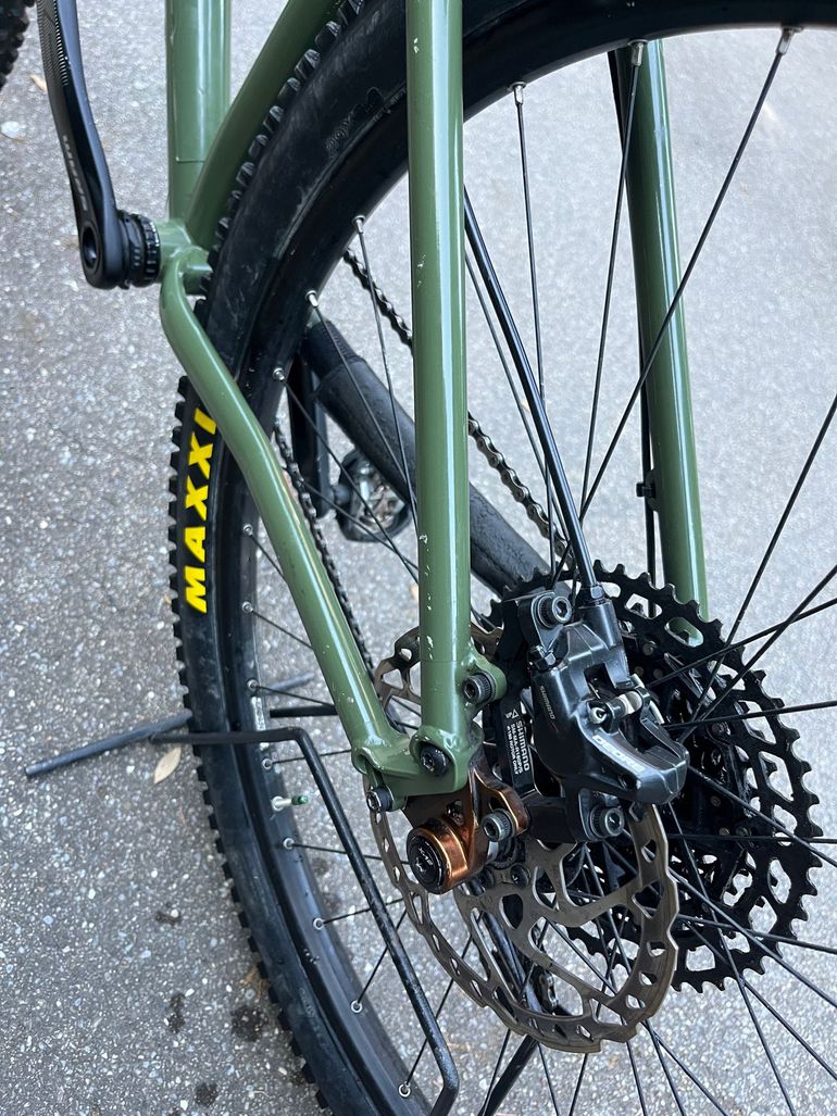 Used Transition TransAM SRAM SX Eagle 2018 Mountainbike, Green — image 4 of 11