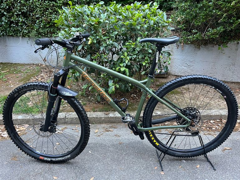 Used Transition TransAM SRAM SX Eagle 2018 Mountainbike, Green — image 2 of 11