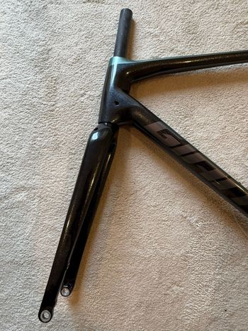 Used Giant TCX Advanced Pro Frameset 2023 Frameset 2023 Road & Gravel, Light Gray — image 7 of 7
