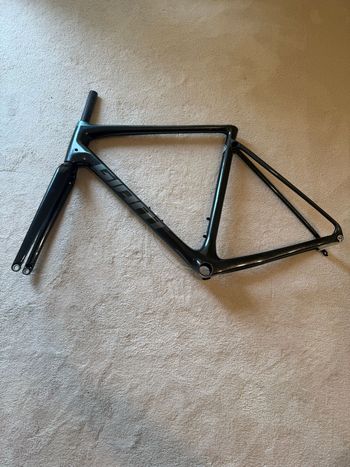 Used Giant TCX Advanced Pro Frameset 2023 Frameset 2023 Road & Gravel, Light Gray — image 2 of 7