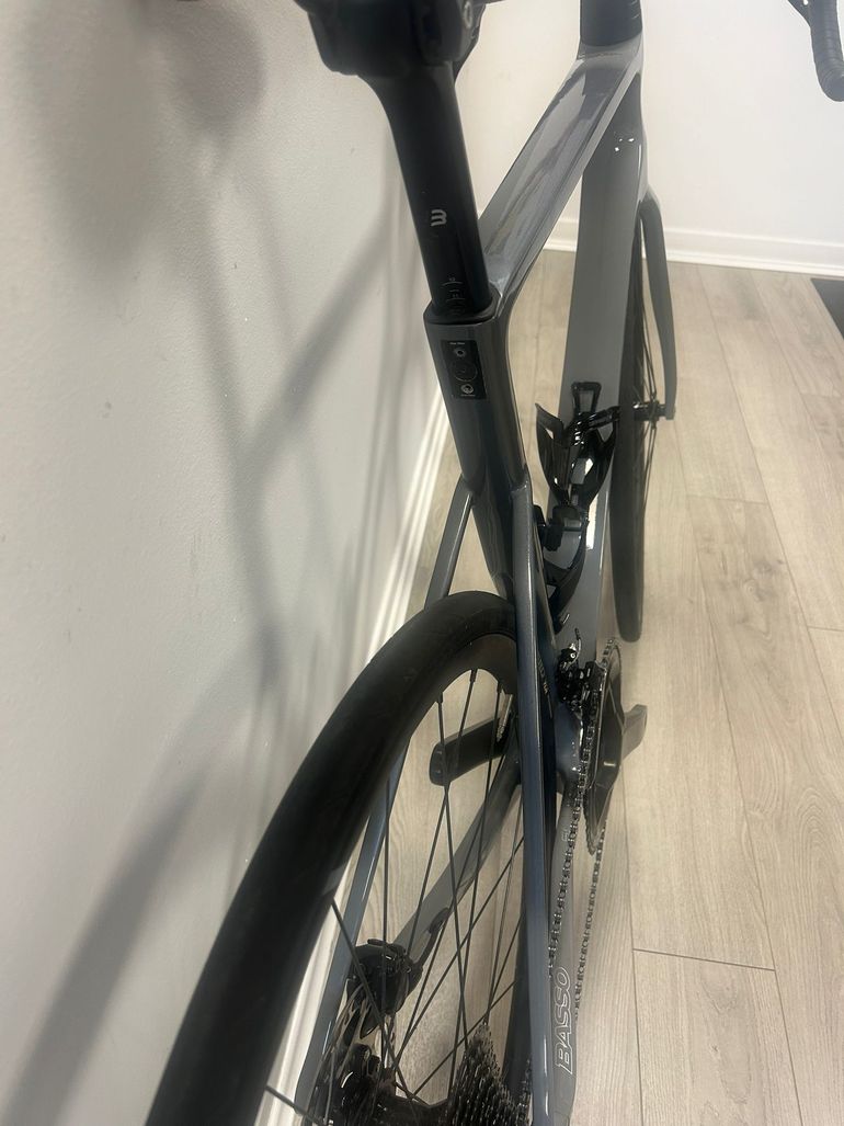 Used Basso Bici Basso Astra Shimano 105 12v 2025 Road & Gravel, Light Gray — image 2 of 5