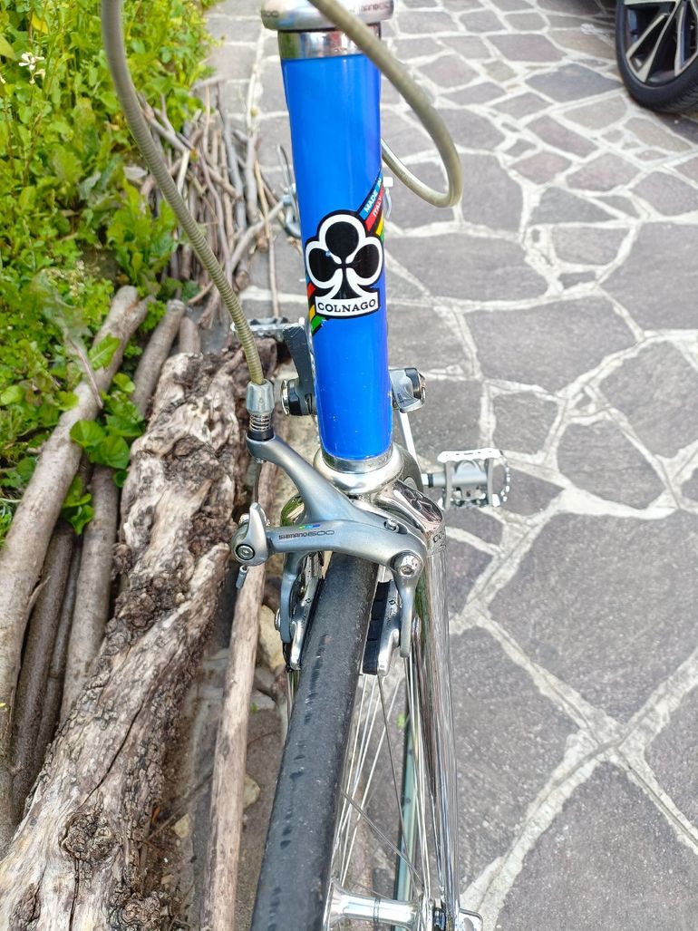 Used Colnago Master 'ADIDAS LTD' Frameset 2021 2021 Road & Gravel, Blue — image 4 of 6
