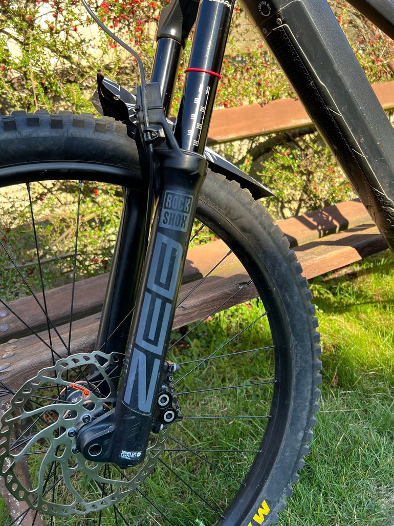 Used Banshee TITAN V3.2 Frame 2024 Frameset 2024 Mountainbike, Light Gray, 29, 27.5 — image 5 of 6