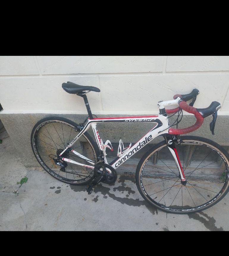 Used Cannondale Synapse Shimano Ultegra 2017 Road & Gravel, White — image 2 of 3
