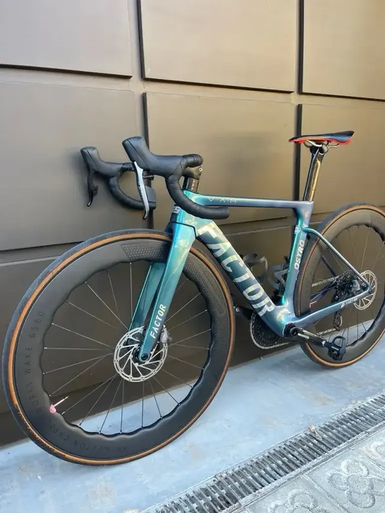Used Factor OSTRO VAM SRAM Force eTap AXS 2023 2023 Road & Gravel, Blue — image 2 of 5