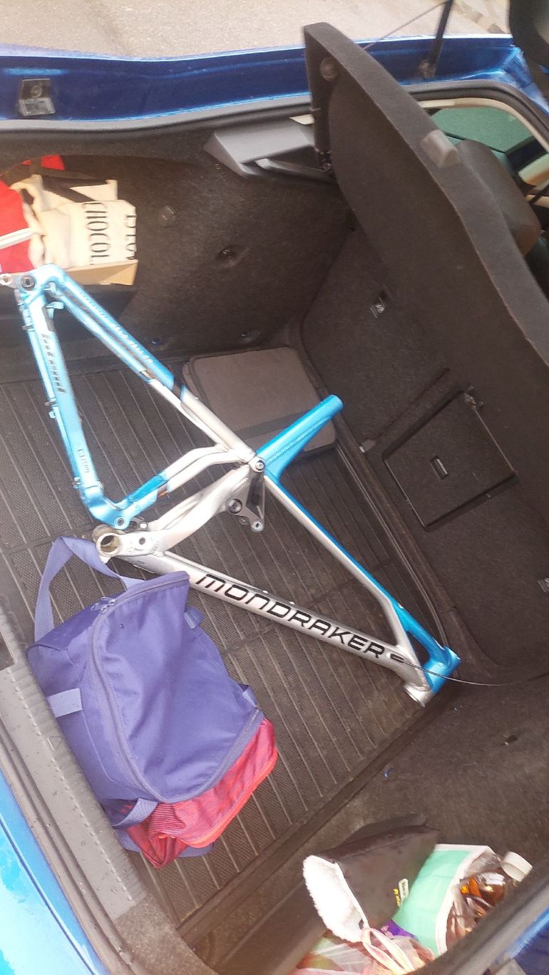 Used Mondraker SUPERFOXY 2023 Frameset 2023 Mountainbike, Blue, 29 — image 2 of 3