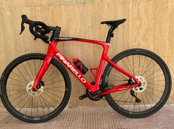 Used Pinarello X3 105 Di2 2024 2024 Road & Gravel, Red — image 2 of 4