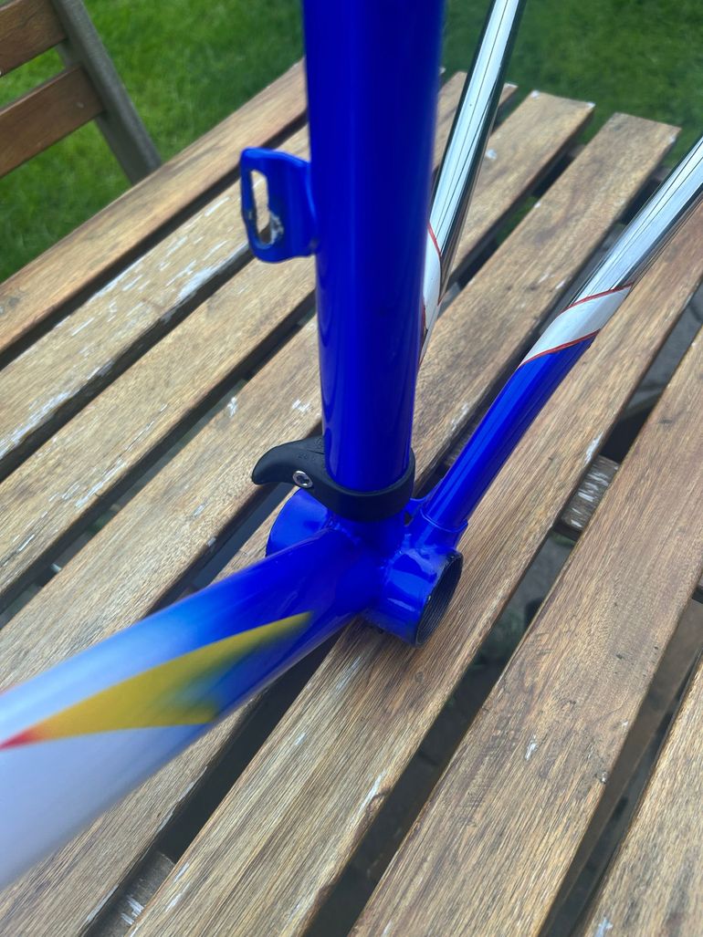 Used VICINI VICINI Custom Frameset 2010 Road & Gravel, Blue — image 7 of 12