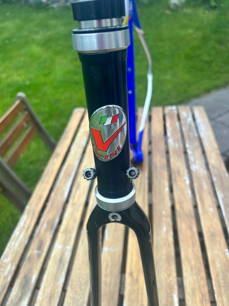 Used VICINI VICINI Custom Frameset 2010 Road & Gravel, Blue — image 3 of 12