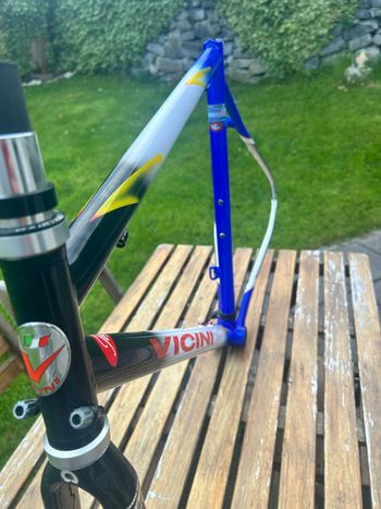 Used VICINI VICINI Custom Frameset 2010 Road & Gravel, Blue — image 4 of 12