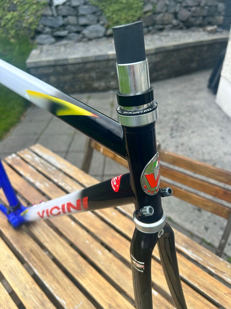 Used VICINI VICINI Custom Frameset 2010 Road & Gravel, Blue — image 2 of 12