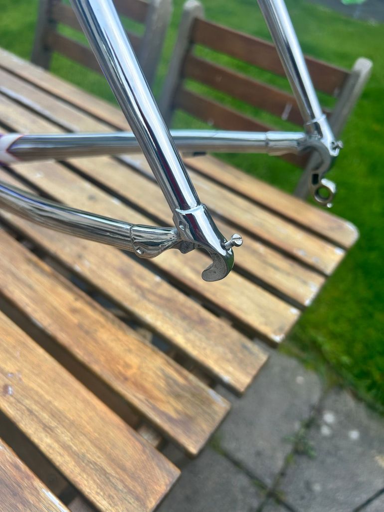 Used VICINI VICINI Custom Frameset 2010 Road & Gravel, Blue — image 9 of 12