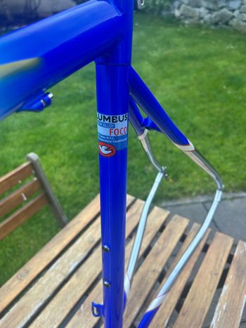 Used VICINI VICINI Custom Frameset 2010 Road & Gravel, Blue — image 5 of 12