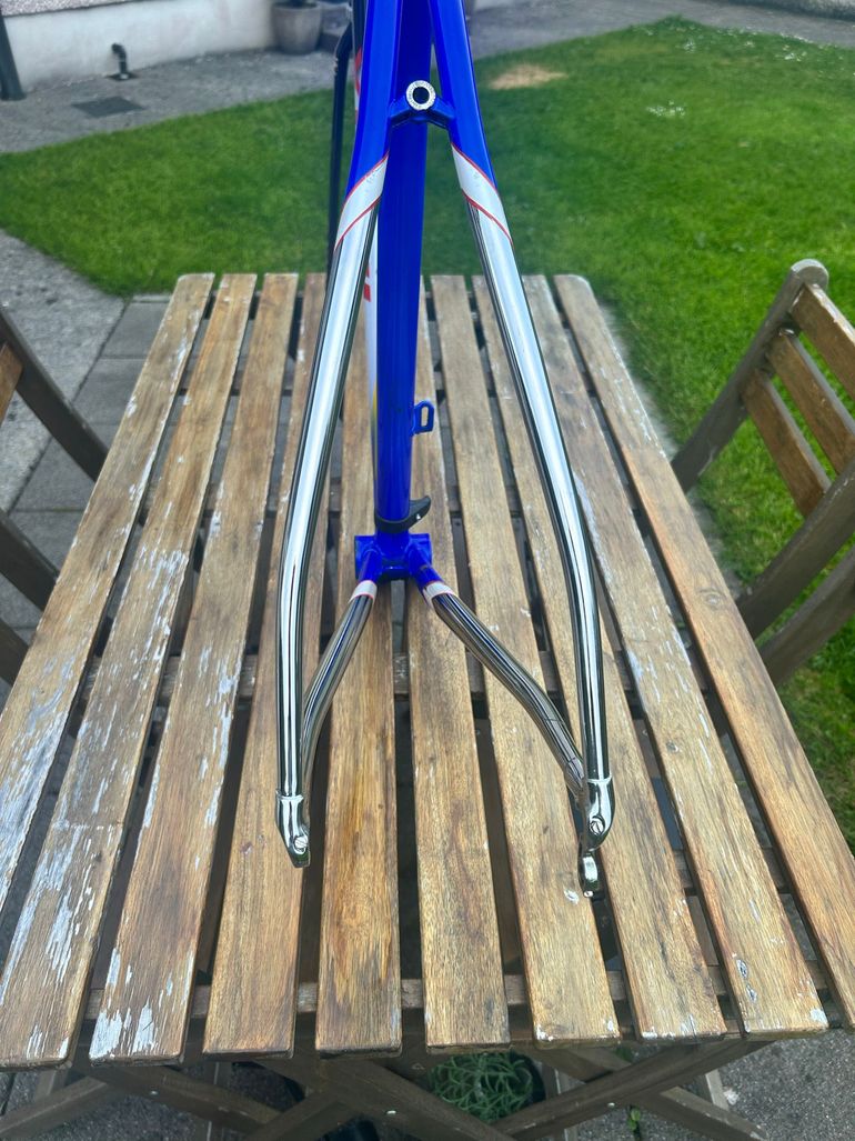 Used VICINI VICINI Custom Frameset 2010 Road & Gravel, Blue — image 8 of 12
