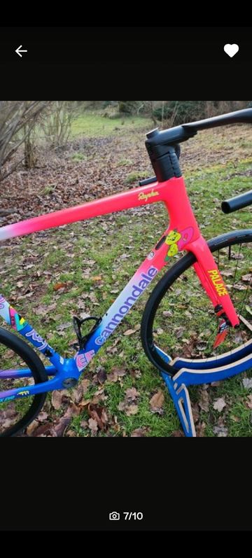 Używany Cannondale SuperSix EVO Hi-MOD Tour de Future 2022 Frameset 2022 Road & Gravel