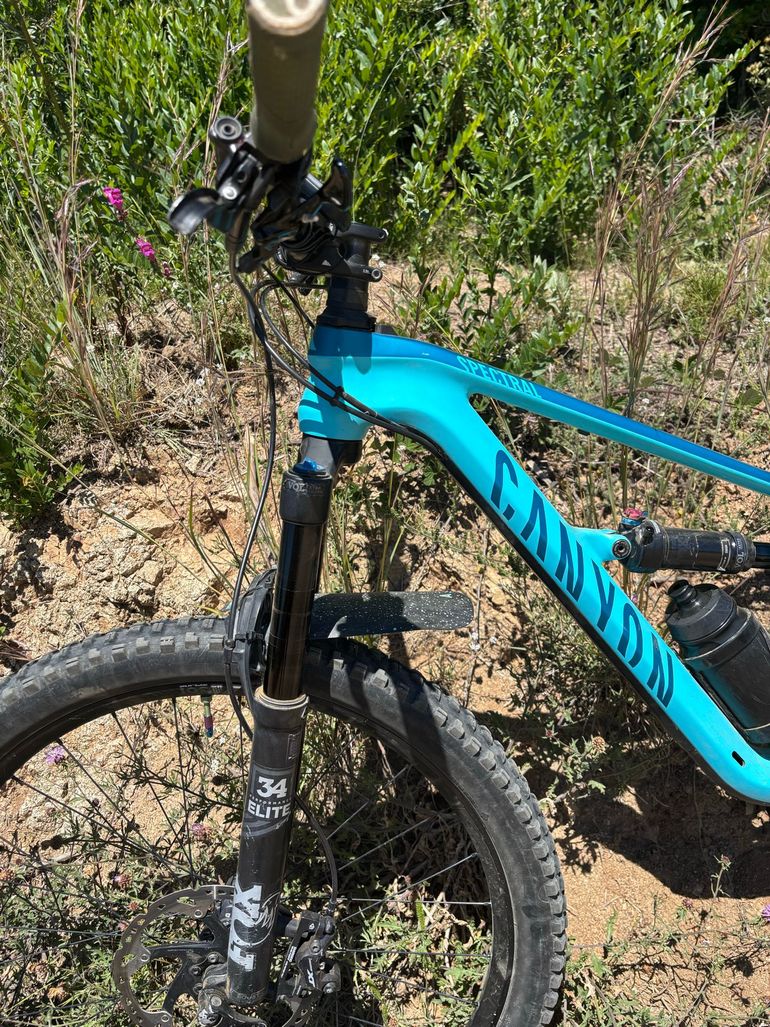 Used Canyon Spectral Shimano Deore XT 2021 Mountainbike, Blue — image 9 of 9