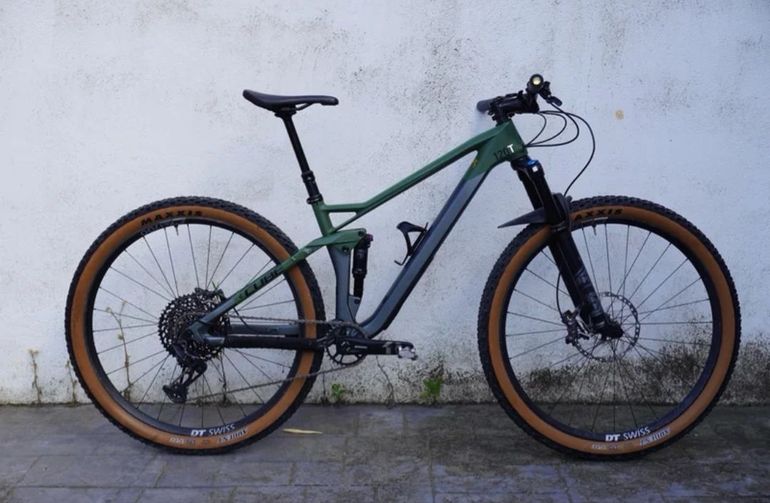Used CUBE STEREO 120 HPC, TM 29 2022 2022 Mountainbike, Green, 29 — image 1 of 4