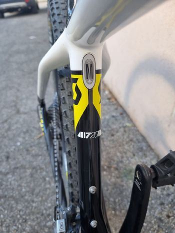 Used Scott Scale Shimano SLX 2017 Mountainbike, White — image 5 of 7