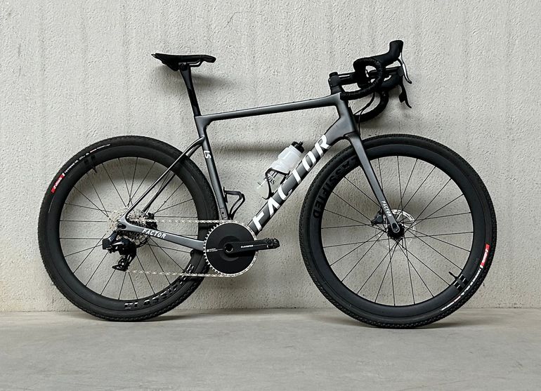 Used Factor LS - SRAM Force XPLR w/ Power Meter 2025 2025 Road & Gravel, Light Gray — image 1 of 3