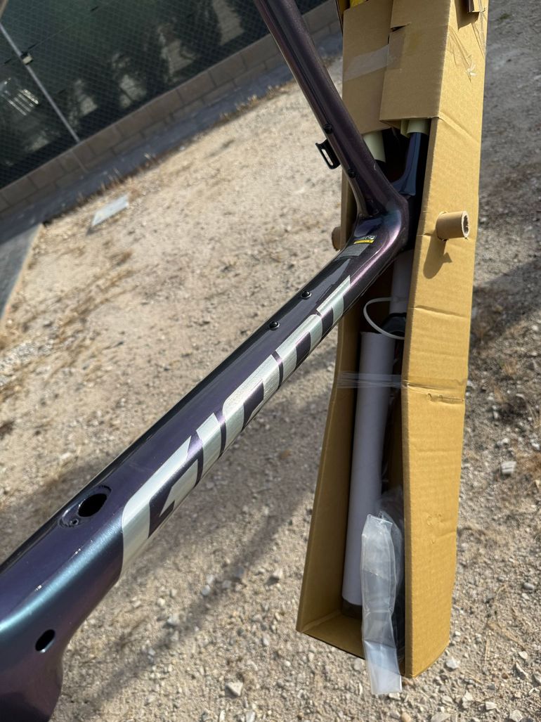 Used Giant TCR Advanced Pro Disc 0 AR 2023 Frameset 2023 Road & Gravel, Blau — image 8 of 9