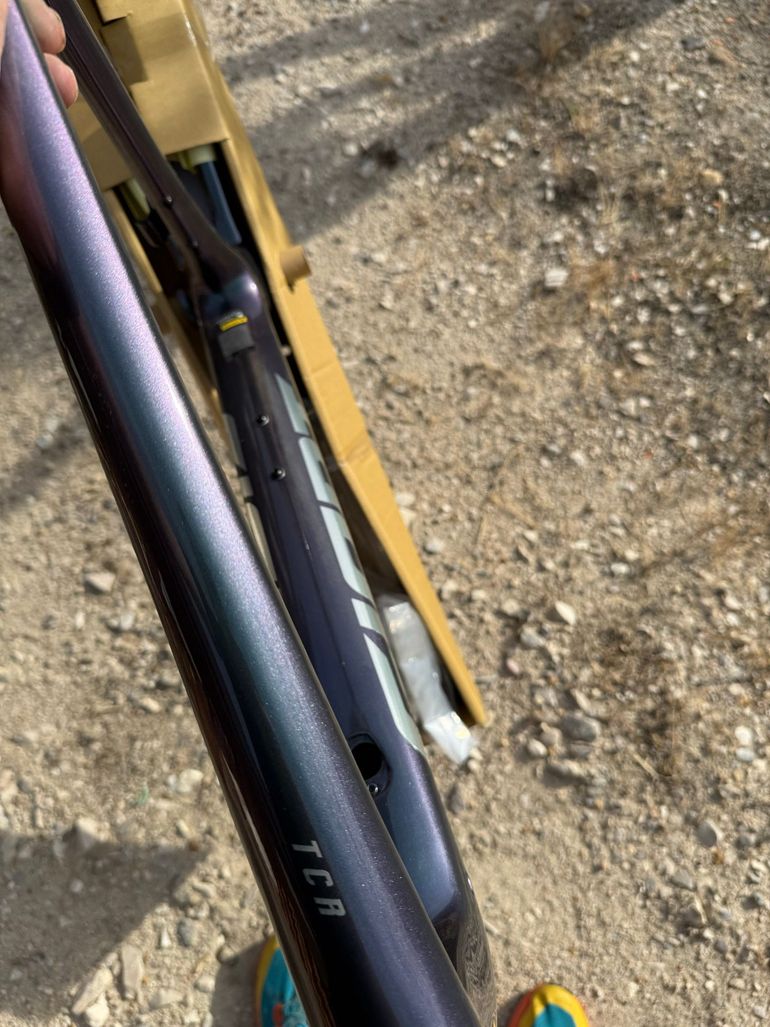 Used Giant TCR Advanced Pro Disc 0 AR 2023 Frameset 2023 Road & Gravel, Blau — image 7 of 9