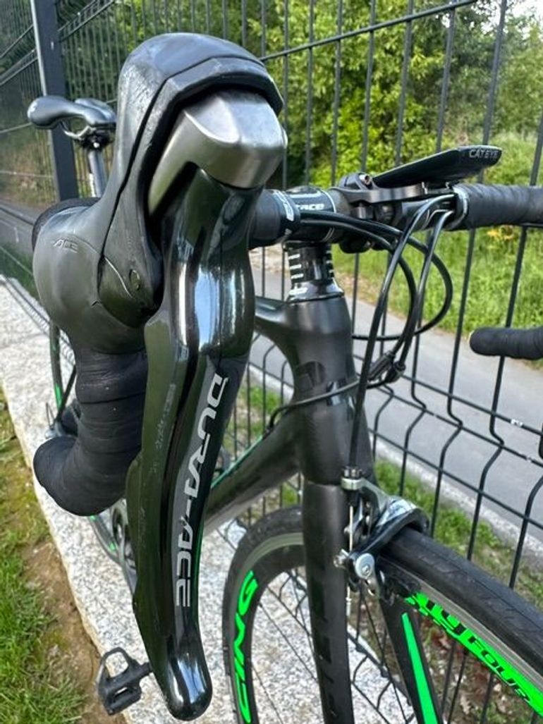 Used CUBE Litening Super Hpc SUPER RACE CARBON 2015 2015 Road & Gravel, Black — image 8 of 12