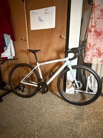 Used Specialized Aethos Pro - Shimano Ultegra Di2 2024 2024 Road & Gravel, White — image 2 of 6
