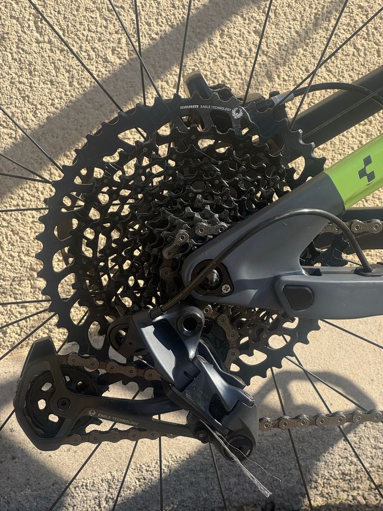 Used CUBE STEREO 150 C:62 RACE 29 2021 2021 Mountainbike, Green, 29 — image 3 of 14