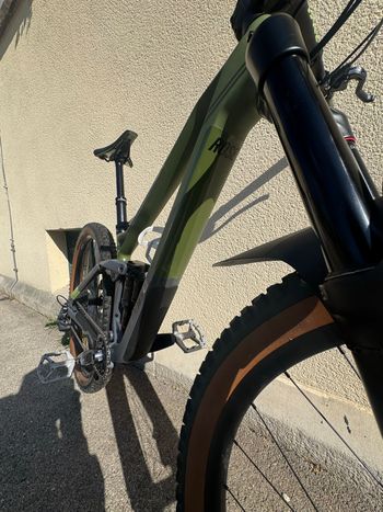 Used CUBE STEREO 150 C:62 RACE 29 2021 2021 Mountainbike, Green, 29 — image 4 of 14