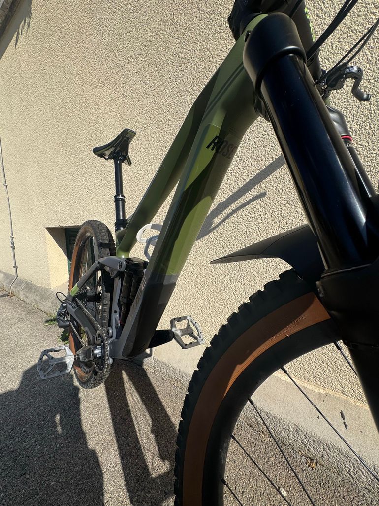 Used CUBE STEREO 150 C:62 RACE 29 2021 2021 Mountainbike, Green, 29 — image 4 of 14