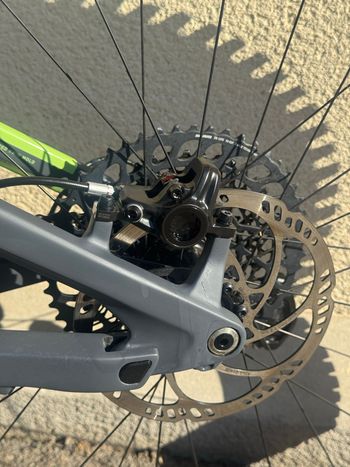 Used CUBE STEREO 150 C:62 RACE 29 2021 2021 Mountainbike, Green, 29 — image 10 of 14