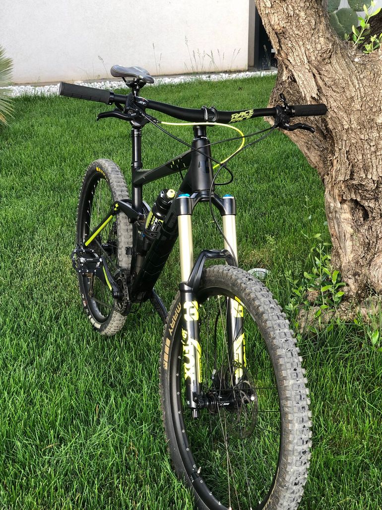 Used CUBE fritzz 180 hpa Race 27.5 2016 2016 Mountainbike, Schwarz, 27.5 — image 6 of 9