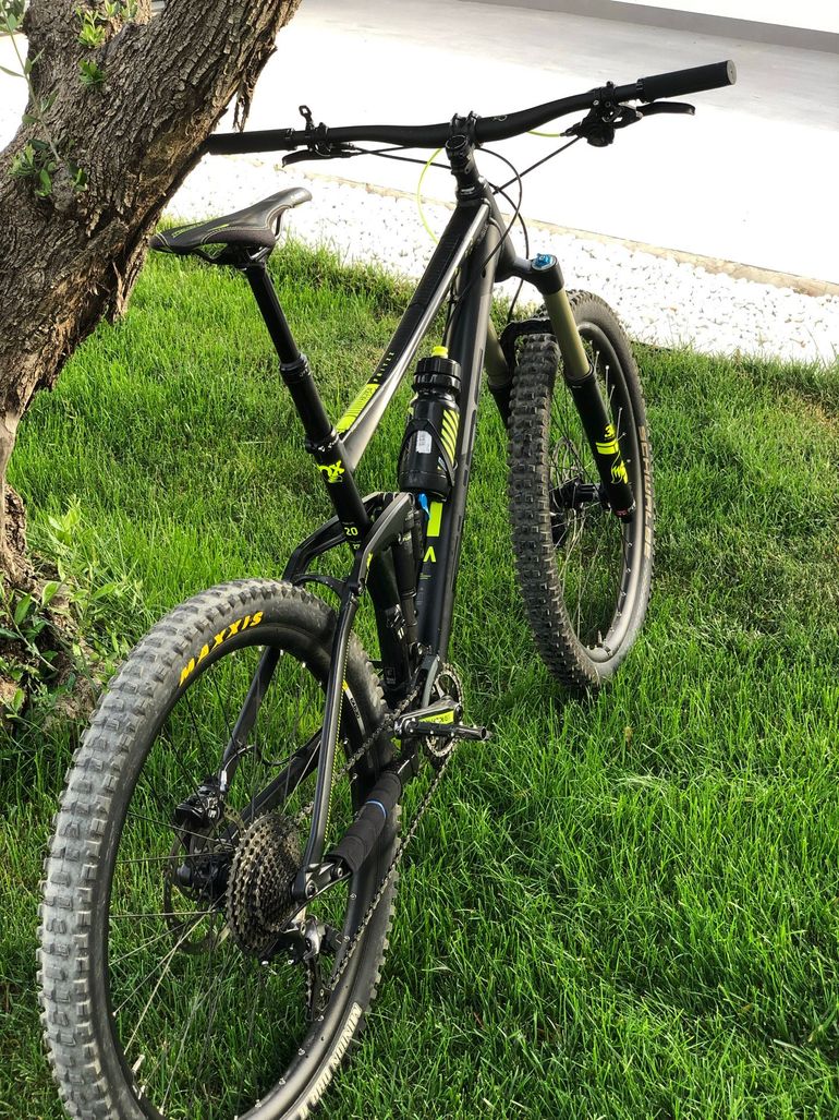 Used CUBE fritzz 180 hpa Race 27.5 2016 2016 Mountainbike, Schwarz, 27.5 — image 8 of 9
