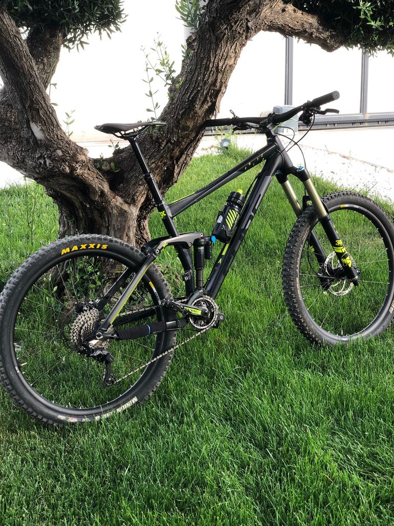 Used CUBE fritzz 180 hpa Race 27.5 2016 2016 Mountainbike, Schwarz, 27.5 — image 4 of 9