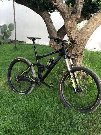 Used CUBE fritzz 180 hpa Race 27.5 2016 2016 Mountainbike, Schwarz, 27.5 — image 5 of 9