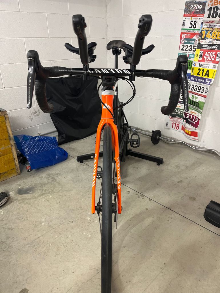 Used Canyon Aeroad CF SLX 8 Disc Di2 2021 2021 Road & Gravel, Orange — image 6 of 6