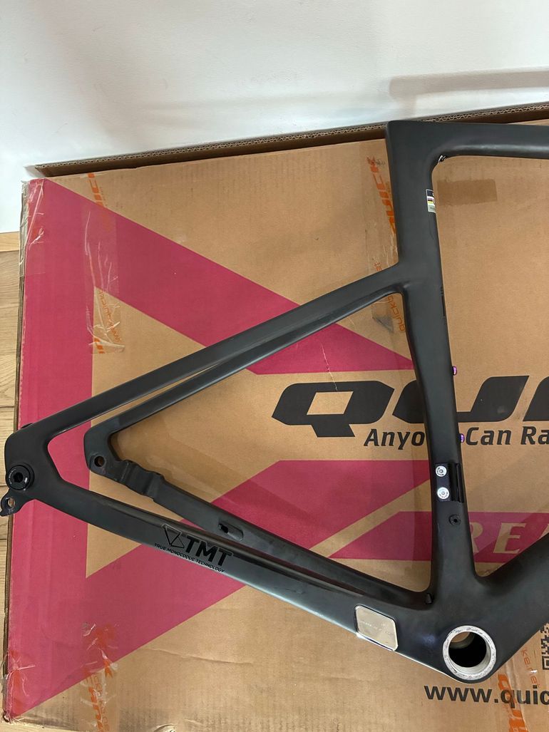 Used Quick Quick Custom Frameset 2026 Road & Gravel, Black — image 3 of 28