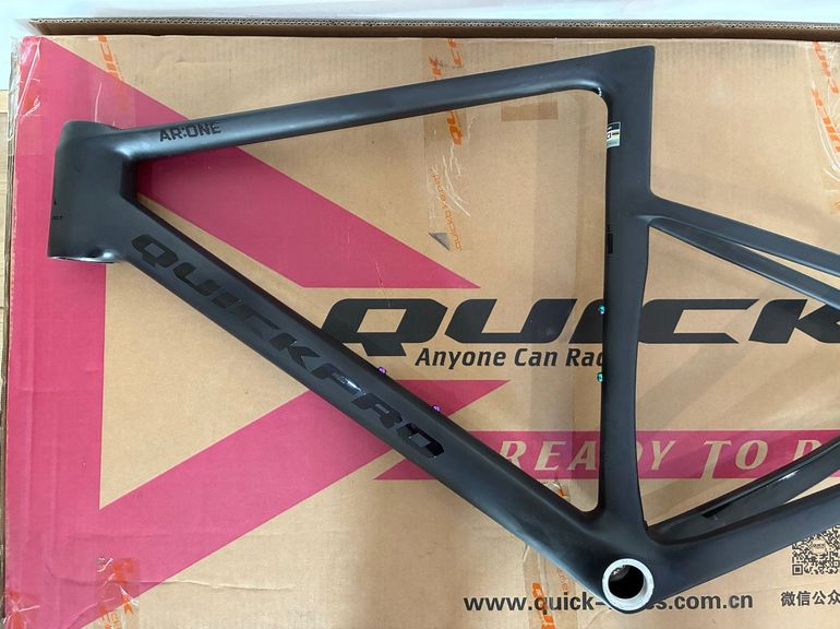 Used Quick Quick Custom Frameset 2026 Road & Gravel, Black — image 6 of 28