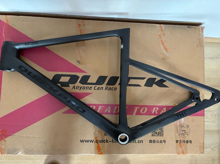 Used Quick Quick Custom Frameset 2026 Road & Gravel, Black — image 7 of 28