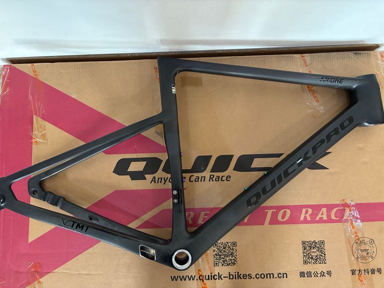 Used Quick Quick Custom Frameset 2026 Road & Gravel, Black — image 8 of 28