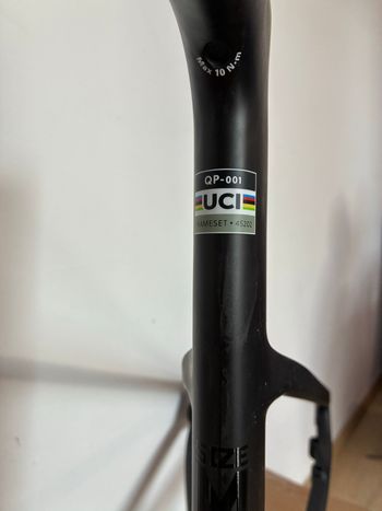 Used Quick Quick Custom Frameset 2026 Road & Gravel, Black — image 11 of 28