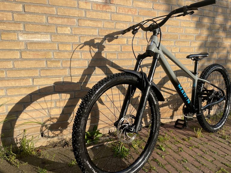 Used Marin San Quentin 27.5" 1 2023 2023 Mountainbike, Light Gray, 27.5 — image 12 of 12