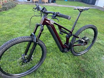 Used CUBE Stereo hybrid SRAM GX Eagle 2024 Mountainbike, Red — image 2 of 4