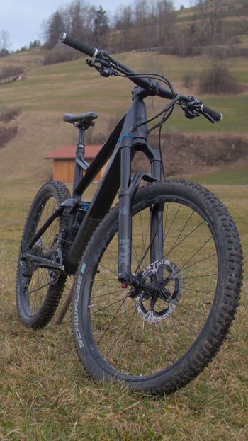 Used CUBE STEREO 140 HPC SL 27.5 2019 2019 Mountainbike, Black, 27.5 — image 2 of 7
