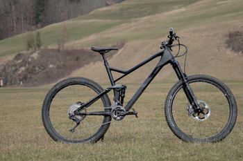 Used CUBE STEREO 140 HPC SL 27.5 2019 2019 Mountainbike, Black, 27.5 — image 1 of 7