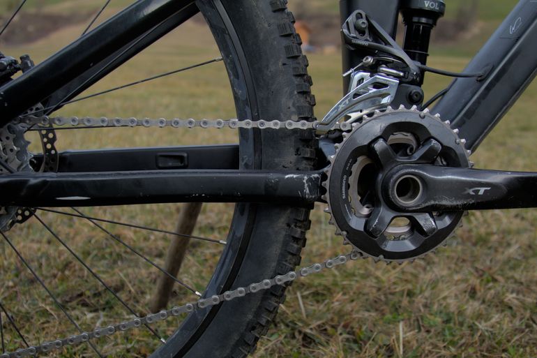 Used CUBE STEREO 140 HPC SL 27.5 2019 2019 Mountainbike, Black, 27.5 — image 4 of 7